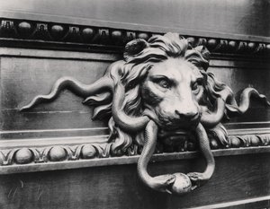 Lion Door Knocker, Paris