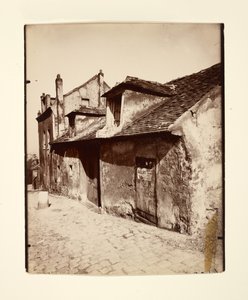 Montmartre House of Musette by Eugène Atget