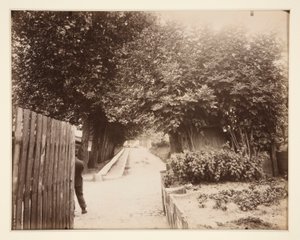 Daybreak, Lower Gate of Meudon by Eugène Atget