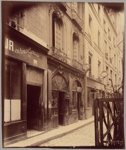 Rue de la Parcheminerie by Eugène Atget
