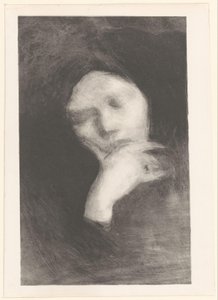 Portrait of a Meditating Woman