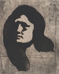 Head of a Woman by Eugène Carrière