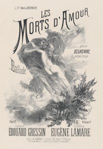 The Dead of Love by Eugène Carrière