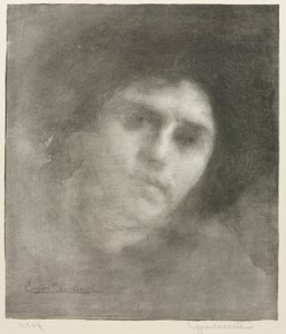 Madame Eugène Carrière (large plate) by Eugène Carrière