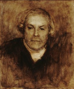Portrait of Edmond de Goncourt by Eugène Carrière