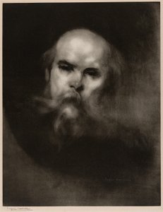 Portrait of Paul Verlaine by Eugène Carrière