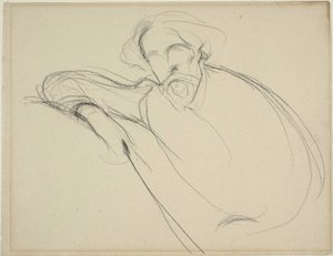 Study of Alphonse Daudet