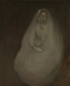 The First Communion, ca. 1896 by Eugène Carrière