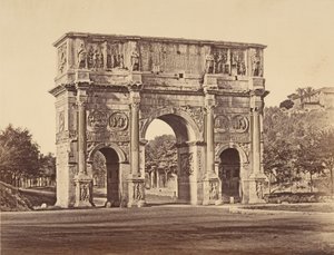 Arco di Constantino, 1848-52 by Eugène Constant
