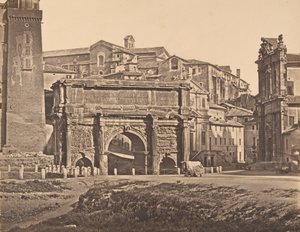 Arch of Septimius Severus, 1848-52
