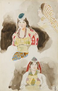 Travel Album to Morocco by Ferdinand Victor Eugene Delacroix
