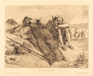 Arabs of Oran by Eugène Delacroix