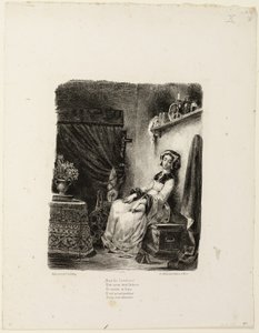 Marguerite at the Spinning Wheel
