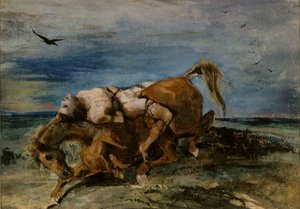 Mazeppa on the Dying Horse, 1824