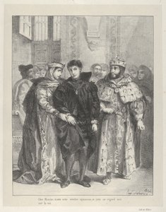 The Queen Tries to Console Hamlet, 1834