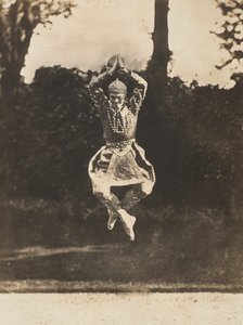 Nijinsky in Danse siamoise from the Orientales, 1910 by Eugène Druet