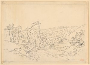 A Valley by Eugène Edouard Soulès
