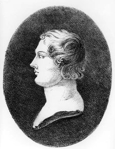 Portrait of George Gordon, 6th Baron Byron of Rochdale (1788-1824) from a bust by Lorenzo Bartolini (1777-1850)