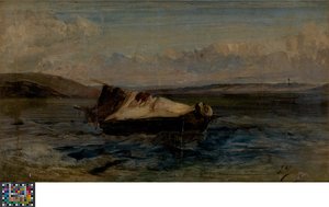 Small Boat by Eugene Isabey