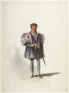 Saint-Saëns - Henry VIII - Costume Designs - Lacoste - 7. Lord by Eugene Lacoste