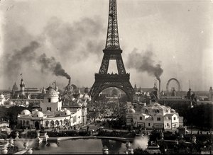 View of The Exposition Universelle, Paris by Eugène Trutat
