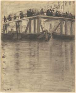 Venetian Bridge by Eugène Vail