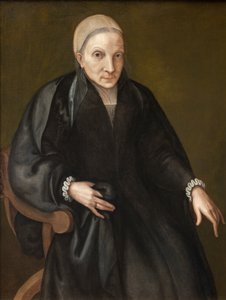 Portrait of the artist’s mother-in-law by Europa Anguissola