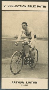 Arthur Linton, Cycling by European Photographer