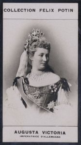 Augusta-Victoria, Empress of Germany (1858) by European Photographer