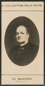 Emile-Louis-Gustave des Hayes De Marcere, Politician by European Photographer