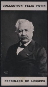 Ferdinand-Marie de Lesseps (1805-1894) by European Photographer