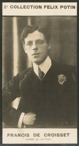 Francis De Croisset, Man of Letters by European Photographer