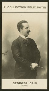 Georges Cain, Painter by European Photographer