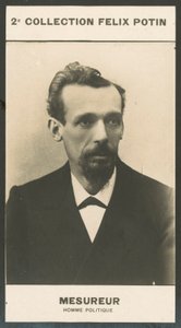 Gustave-Emile Mesureur, Politician by European Photographer