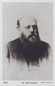 Hans Richter, Austrian-Hungarian conductor by European Photographer