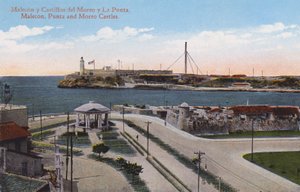 Havana, Cuba: Malecon, Punta and Morro Castles by European Photographer