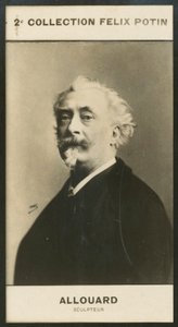 Henri-Emile Allouard, Sculptor by European Photographer