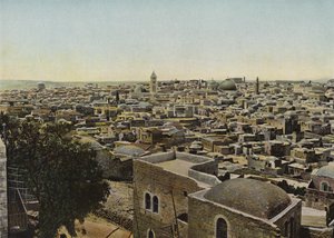Jerusalem from the North by European Photographer