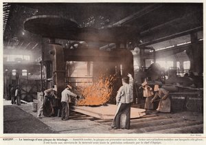 Krupp, Rolling an Armor Plate