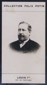Louis I, King of Portugal (1838-1889) by European Photographer