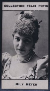 Madame Emilie Mily-Meyer (1860) by European Photographer