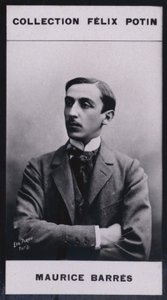 Maurice Barres (1862) by European Photographer