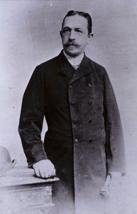 Oskar Lenz, German-Austrian geologist and mineralogist by European Photographer