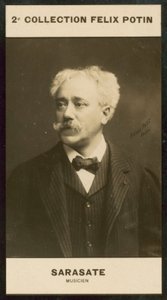 Pablo Martin Meliton de Sarasate, Musician by European Photographer