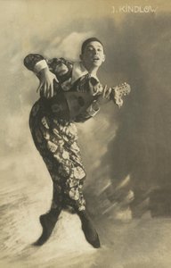 Pierrot Playing the Lute
