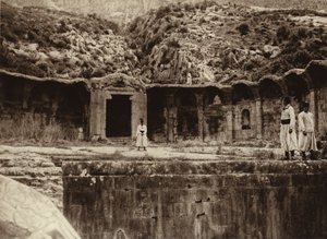 Ruins of a Roman Bath in Algeria by European Photographer
