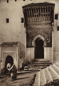 Sale, Rabat, Medersa Gate by European Photographer