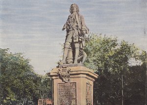 Statue of Mahe Labourdonnais, Government Square by European Photographer