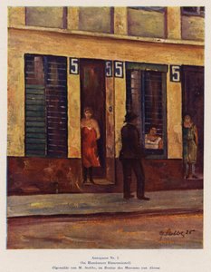 5 Annagasse, in the red light district of Hamburg by European School