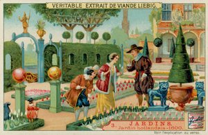 A Dutch Garden of 1600s